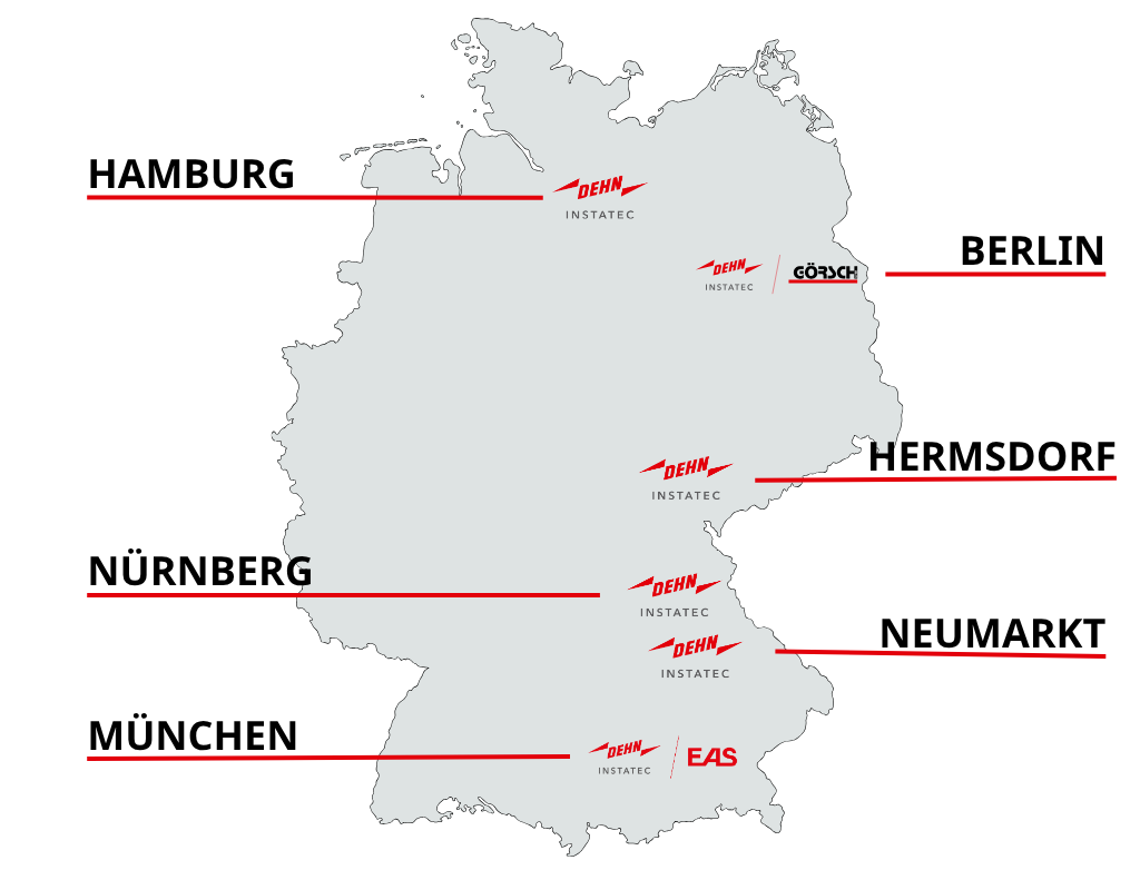 Standorte für Web